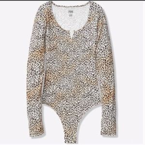 NWT Victoria’s Secret PINK Bodysuit - Size M